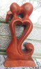 Liebespaar aus Soarholz 15 cm